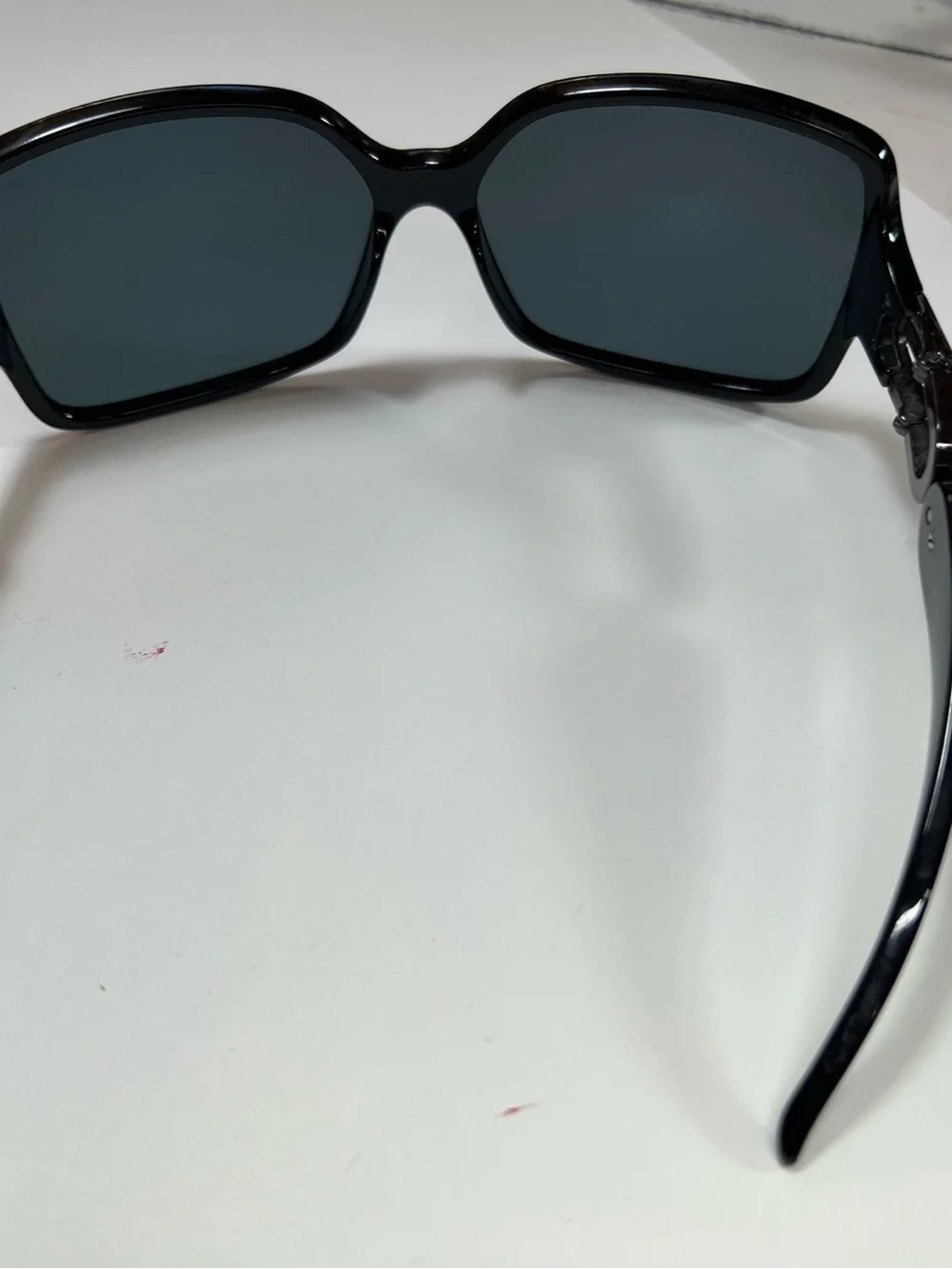 Jimmy Choo Oversized Black Square Women's Sunglasses